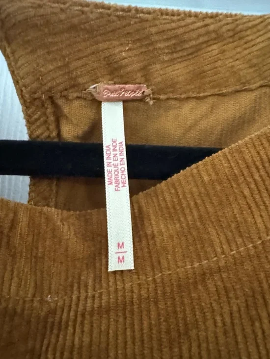 Free People "Memories of You" Corduroy Oversized - Picture 4 of 4